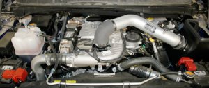 Nissan Titan Performance Air Intake - K&N Engineering - 77 Metal - `16-`18